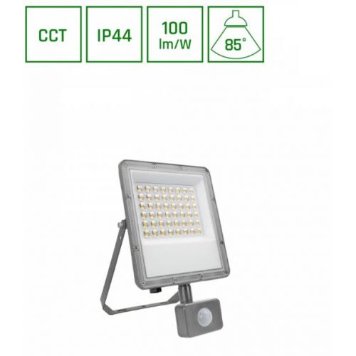 Naświetlacz halogen LED NOCTIS CCT zmienna barwa 50W IP44 265x171x53mm SZARY CZUJNIK RUCHU 5 lat gw. Spectrum LED - przechwytywanie[284].jpg